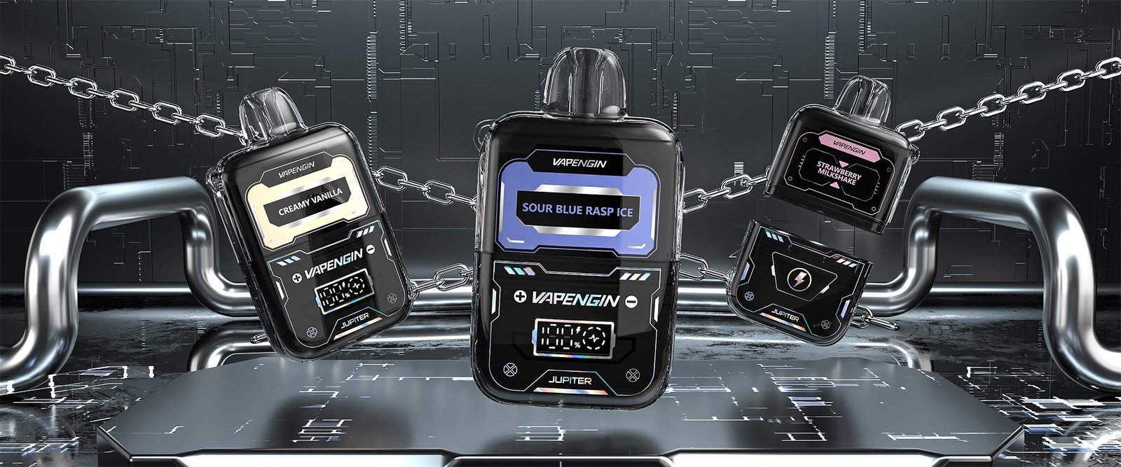 VAPENGIN 木星一次性電子煙套裝 木星2主機與專用拋棄式煙彈
